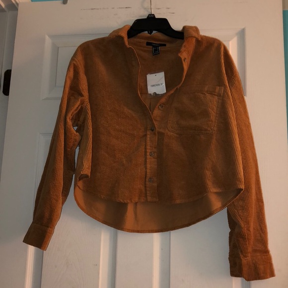 Forever 21 Tops - Corduroy Button Down